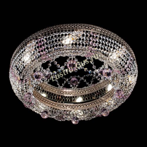 Люстра Снежинка Венеция №8 синяя в Ижевске Гусь Хрустальный