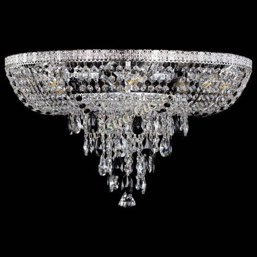 Люстра Токката Пирамида журавлик черная в Ижевске Гусь Хрустальный