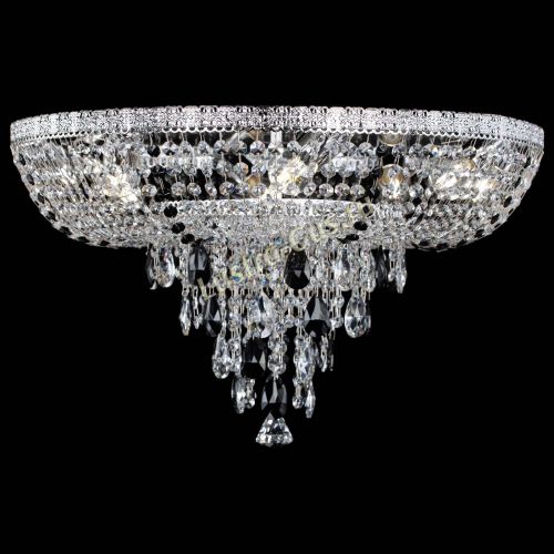 Люстра Токката Пирамида журавлик черная в Ижевске Гусь Хрустальный