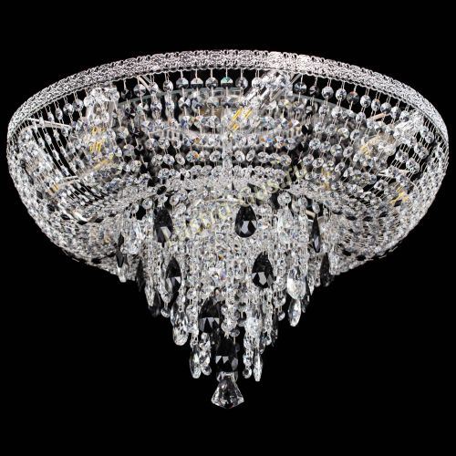 Люстра Токката Пирамида журавлик черная в Ижевске Гусь Хрустальный