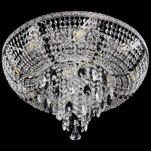 Люстра Токката Пирамида журавлик черная в Ижевске Гусь Хрустальный