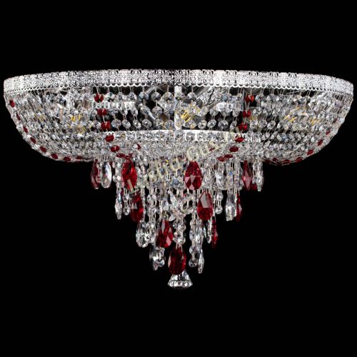 Люстра Токката Пирамида журавлик красная в Ижевске Гусь Хрустальный