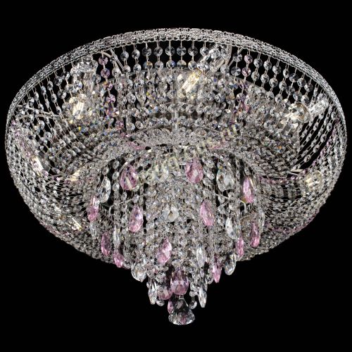 Люстра Токката Пирамида журавлик розовая в Ижевске Гусь Хрустальный