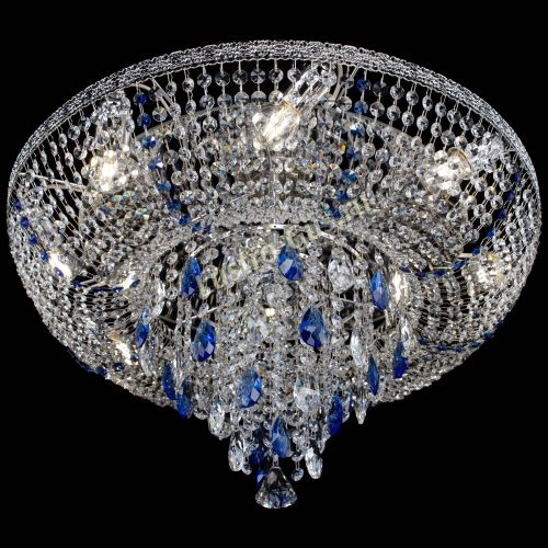 Люстра Токката Пирамида журавлик синяя в Ижевске Гусь Хрустальный