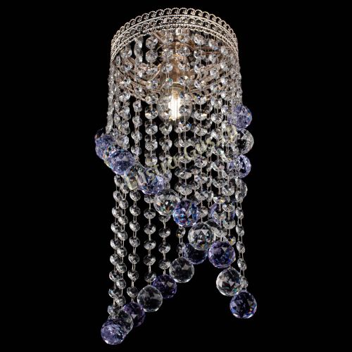 Люстра Венеция №1 Сигма фиолетовая в Ижевске Гусь Хрустальный