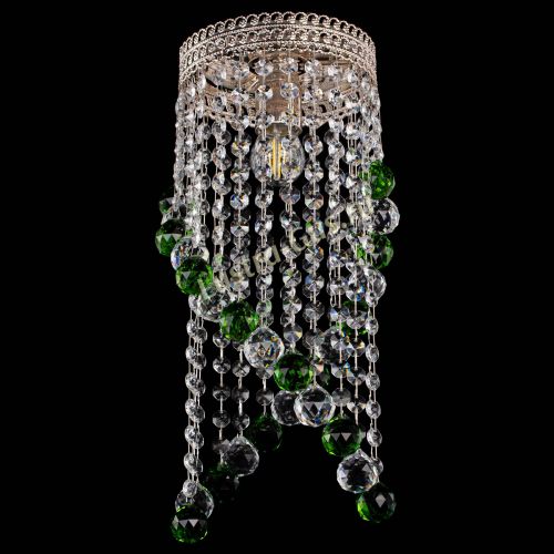 Люстра Венеция №1 Сигма зеленая в Ижевске Гусь Хрустальный