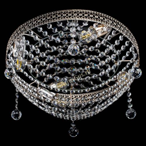 Люстра Венеция №4 шар в Ижевске Гусь Хрустальный