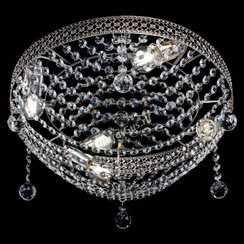 Люстра Венеция №4 шар в Ижевске Гусь Хрустальный