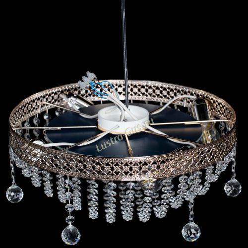 Люстра Венеция №4 шар в Ижевске Гусь Хрустальный