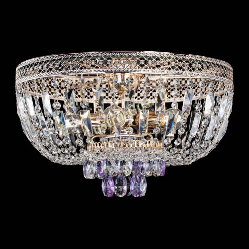 Люстра Венеция Астра фиолетовая №5 в Ижевске Гусь Хрустальный