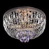 Люстра Венеция Астра фиолетовая №5 в Ижевске