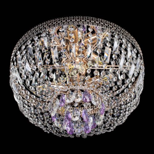 Люстра Венеция Астра фиолетовая №5 в Ижевске Гусь Хрустальный