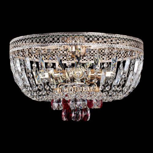 Люстра Венеция Астра красная №5 в Ижевске Гусь Хрустальный