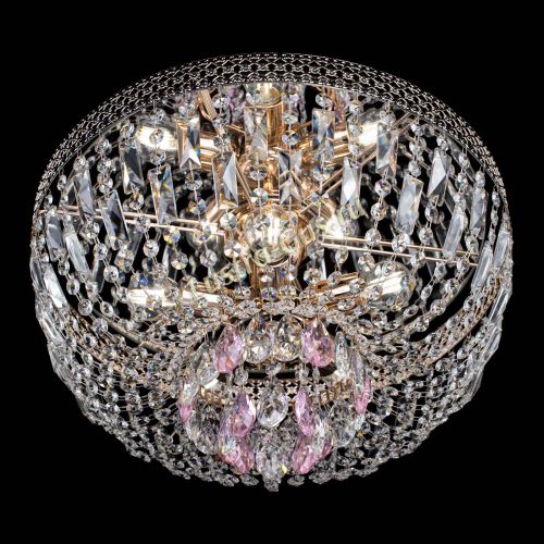 Люстра Венеция Астра розовая №5 в Ижевске Гусь Хрустальный