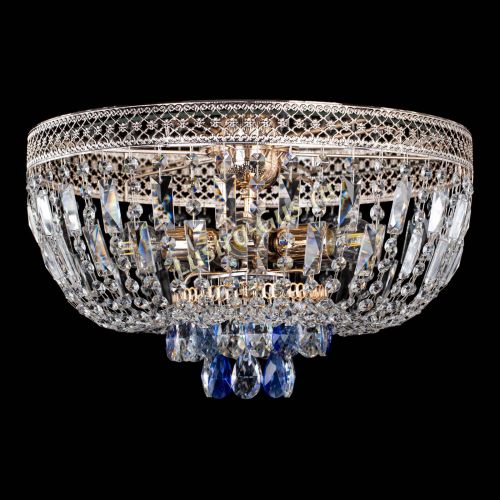 Люстра Венеция Астра синяя №5 в Ижевске Гусь Хрустальный