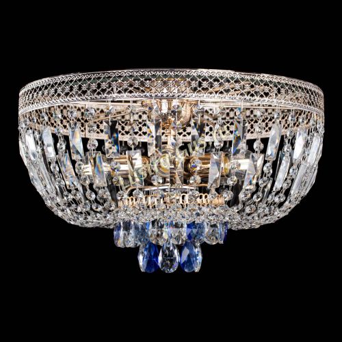 Люстра Венеция Астра синяя №5 в Ижевске Гусь Хрустальный