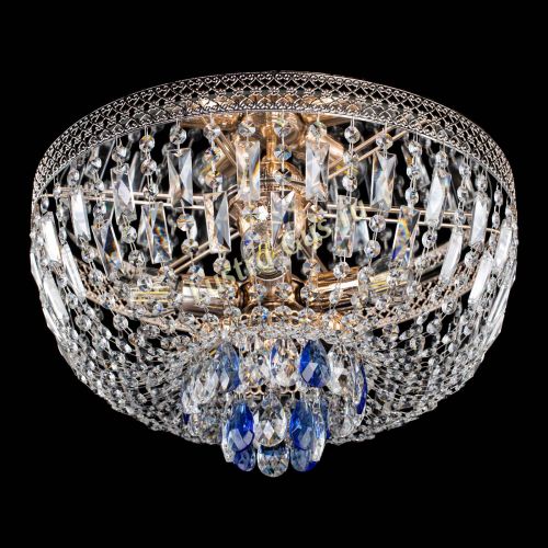 Люстра Венеция Астра синяя №5 в Ижевске Гусь Хрустальный