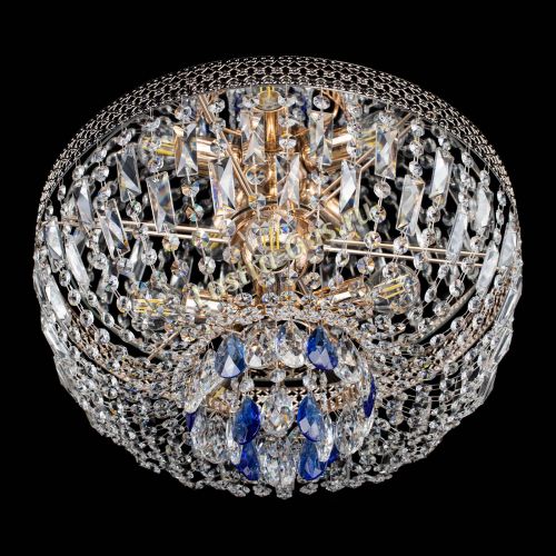 Люстра Венеция Астра синяя №5 в Ижевске Гусь Хрустальный