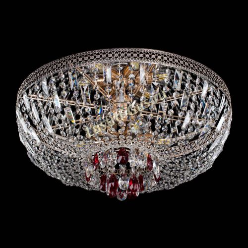 Люстра Венеция Астра №6 красная в Ижевске Гусь Хрустальный