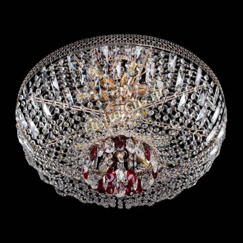 Люстра Венеция Астра №6 красная в Ижевске Гусь Хрустальный
