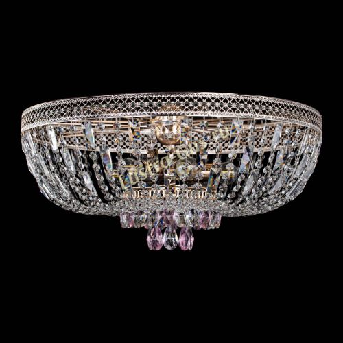 Люстра Венеция Астра №6 розовая в Ижевске Гусь Хрустальный