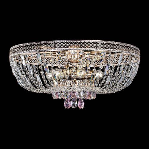 Люстра Венеция Астра №6 розовая в Ижевске Гусь Хрустальный