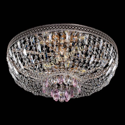 Люстра Венеция Астра №6 розовая в Ижевске Гусь Хрустальный