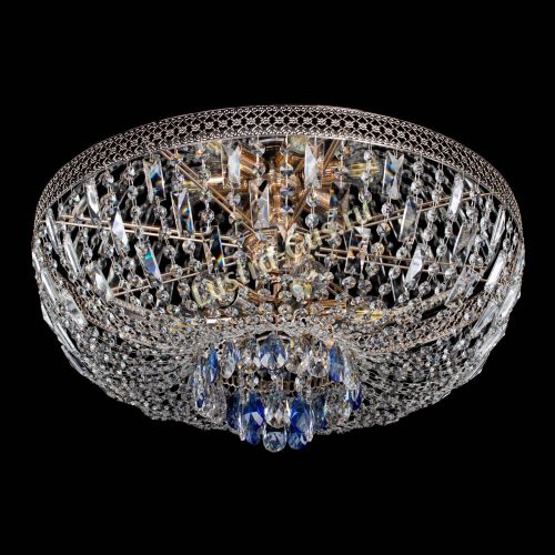 Люстра Венеция Астра №6 синяя в Ижевске Гусь Хрустальный