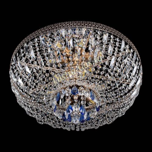 Люстра Венеция Астра №6 синяя в Ижевске Гусь Хрустальный