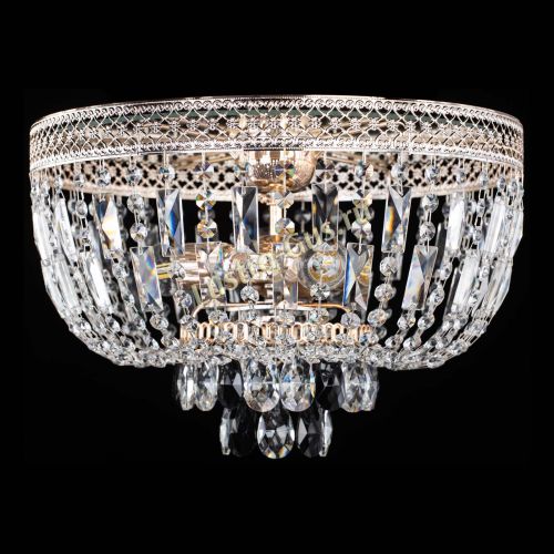 Люстра Венеция Астра №3 черная в Ижевске Гусь Хрустальный