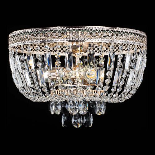 Люстра Венеция Астра №3 черная в Ижевске Гусь Хрустальный