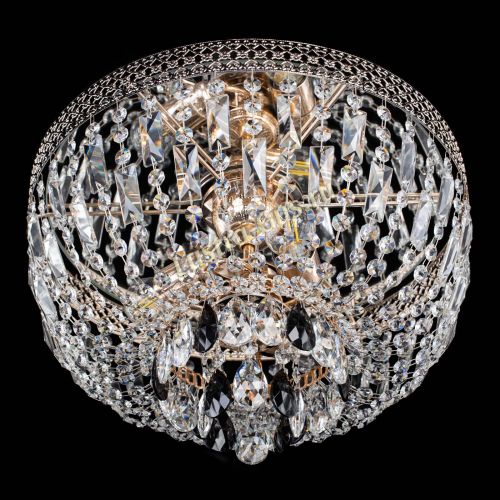 Люстра Венеция Астра №3 черная в Ижевске Гусь Хрустальный