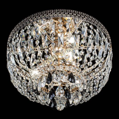 Люстра Венеция Астра №3 черная в Ижевске Гусь Хрустальный