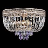 Люстра Венеция Астра №3 фиолетовая в Ижевске