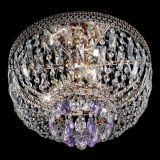 Люстра Венеция Астра №3 фиолетовая в Ижевске