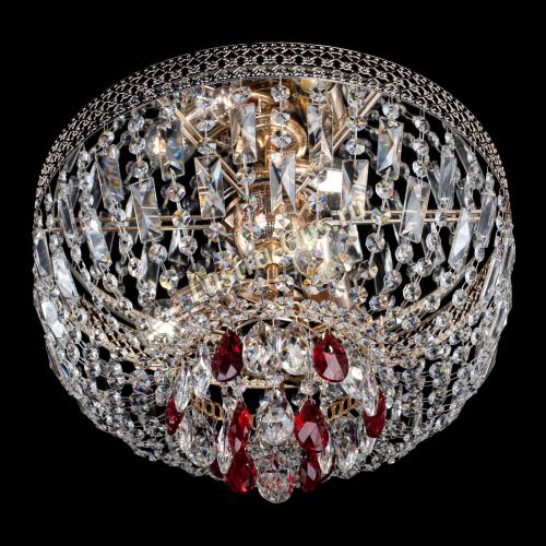 Люстра Венеция Астра №3 красная в Ижевске Гусь Хрустальный