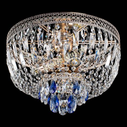 Люстра Венеция Астра №3 синяя в Ижевске Гусь Хрустальный