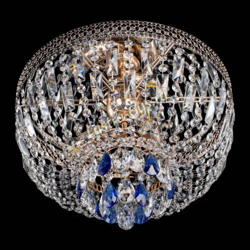 Люстра Венеция Астра №3 синяя в Ижевске Гусь Хрустальный