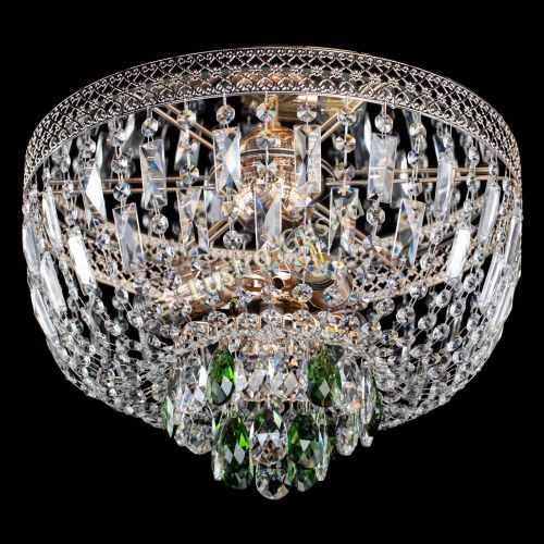 Люстра Венеция Астра №3 зеленая в Ижевске Гусь Хрустальный