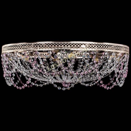 Люстра Венеция Ажур розовая в Ижевске Люстра Венеция Ажур розовая в Ижевске