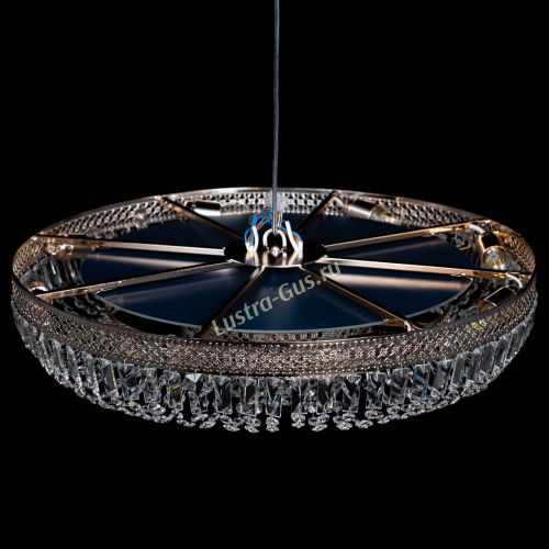 Люстра Венеция двойное кольцо №8 в Ижевске Гусь Хрустальный