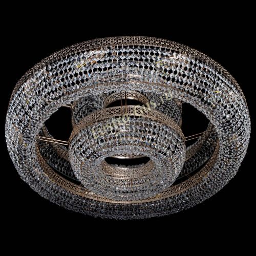 Люстра Венеция двойное кольцо №10 в Ижевске Гусь Хрустальный