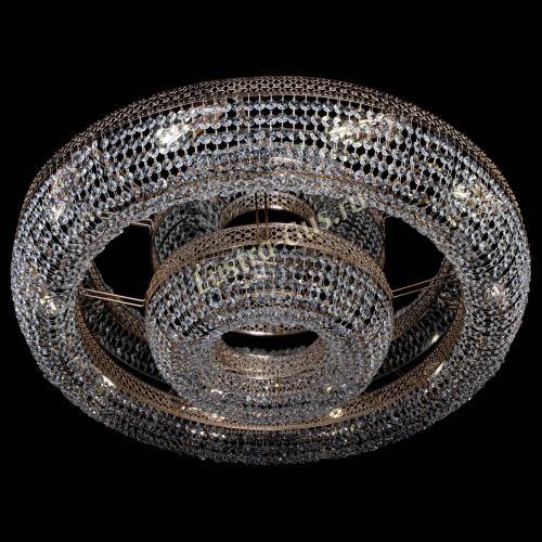 Люстра Венеция двойное кольцо №10 в Ижевске Гусь Хрустальный