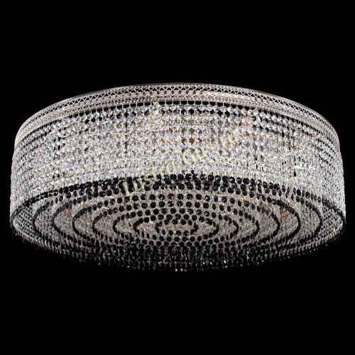 Люстра Венеция Капель №10 оптикон черная в Ижевске Гусь Хрустальный