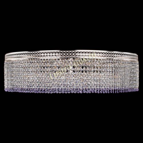 Люстра Венеция Капель №10 оптикон фиолетовая в Ижевске Гусь Хрустальный