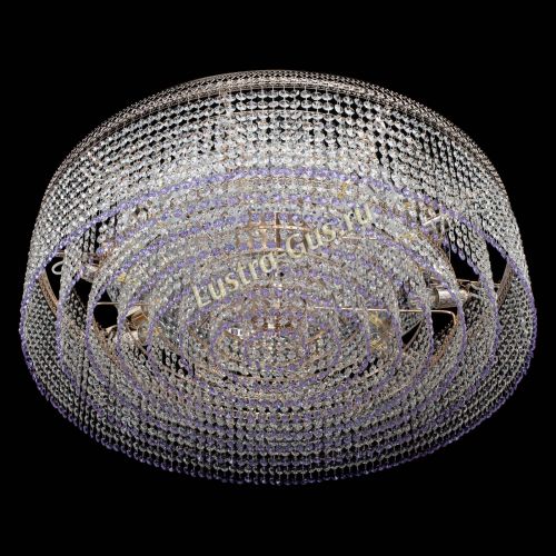 Люстра Венеция Капель №10 оптикон фиолетовая в Ижевске Гусь Хрустальный