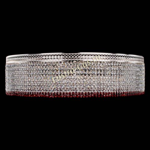 Люстра Венеция Капель №10 оптикон красная в Ижевске Гусь Хрустальный