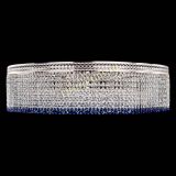 Люстра Венеция Капель №10 оптикон синяя в Ижевске