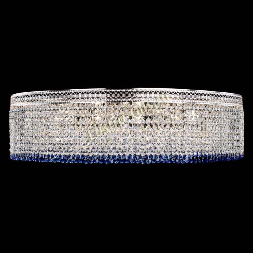 Люстра Венеция Капель №10 оптикон синяя в Ижевске Гусь Хрустальный