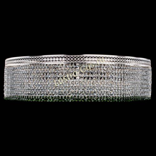 Люстра Венеция Капель №10 оптикон зеленая в Ижевске Гусь Хрустальный